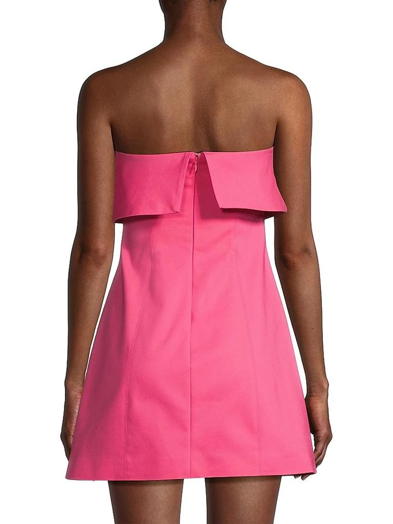 Misha Jemma Strapless Cotton Minidress 5