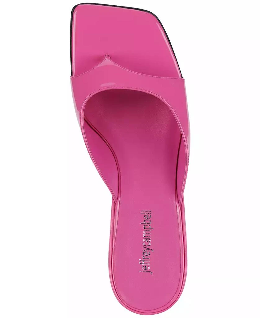 Jeffrey Campbell Women
s Honey-Bun Sculpted Demi-Wedge Sandals 4