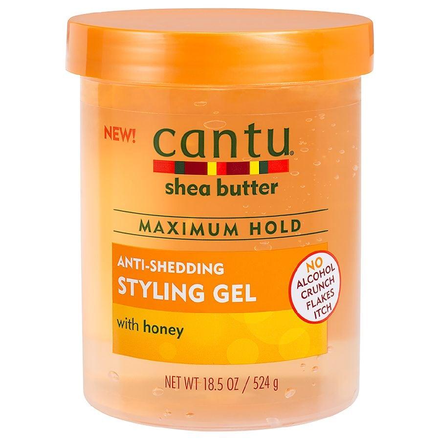 cantu Maximum Hold Anti-Shedding Styling Gel with Honey