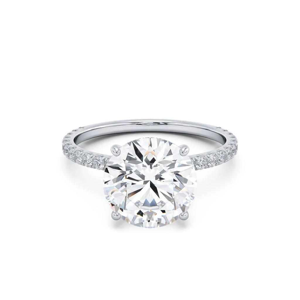 SSELECTS 3 Carat F Color Vs2 Certified Engagement Ring 1