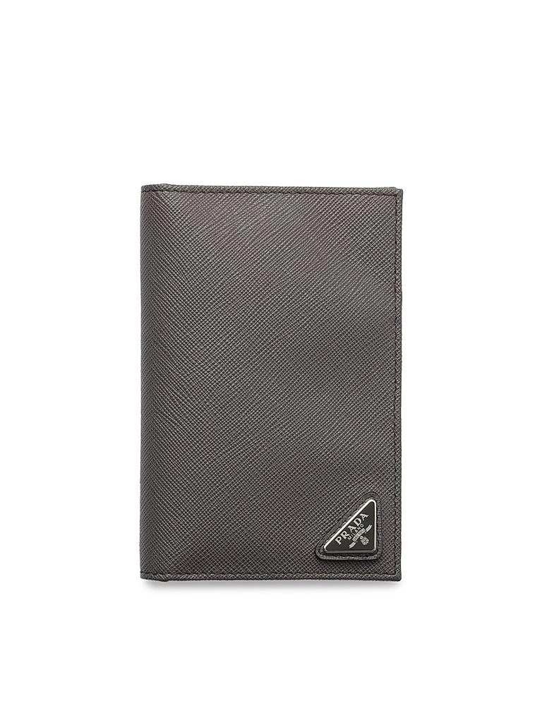 Prada Saffiano Leather Passport Holder 1