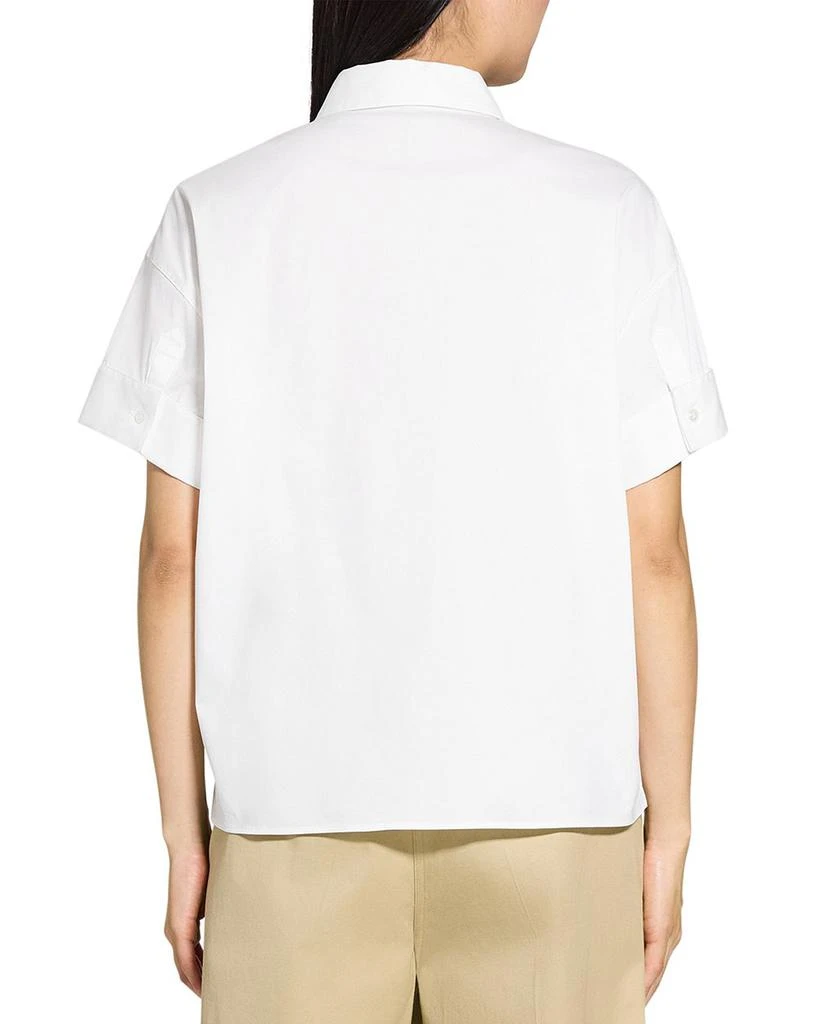 Theory Patch Pocket Shirt in Good Cotton 4