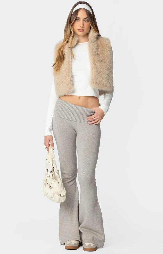 Edikted Cassandra Faux Fur Vest 2