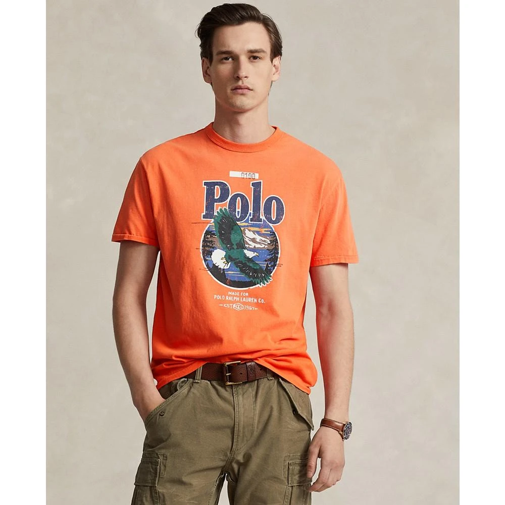 Polo Ralph Lauren Men's Classic-Fit Jersey Graphic T-Shirt 1