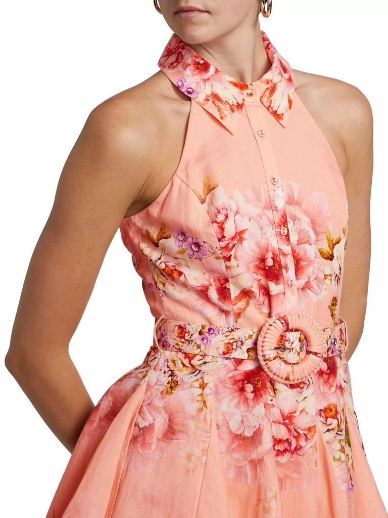 Hemant & Nandita Kavi Floral Belted Minidress 6