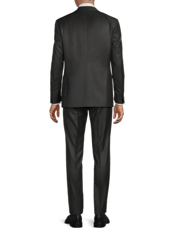 Canali Modern-Fit Solid Wool Two-Button Suit 2