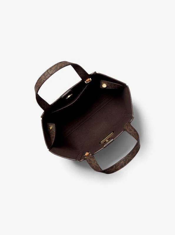 Michael Kors Jordi Small Signature Logo Convertible Tote Bag 2