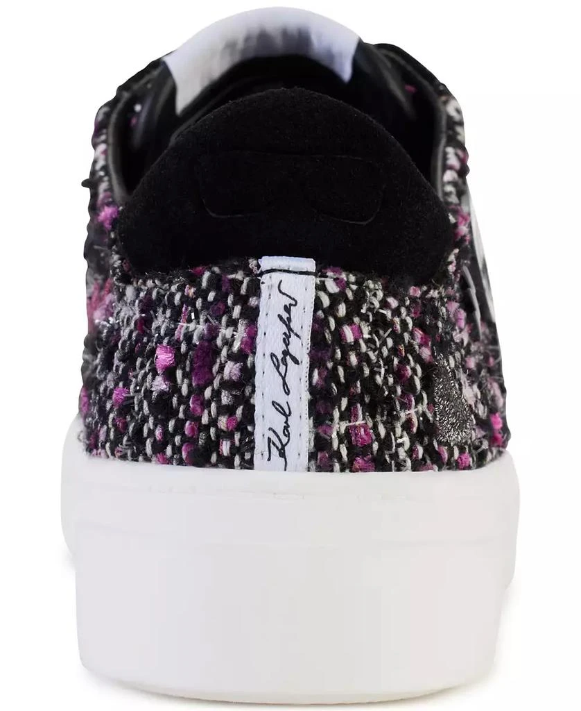 Karl Lagerfeld Paris Cate Pins Lace-Up Platform Sneakers 3