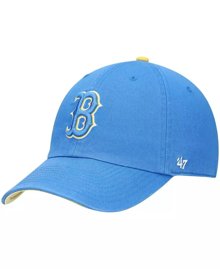47 Brand Men's Blue Boston Red Sox Area Code City Connect Clean Up Adjustable Hat 4