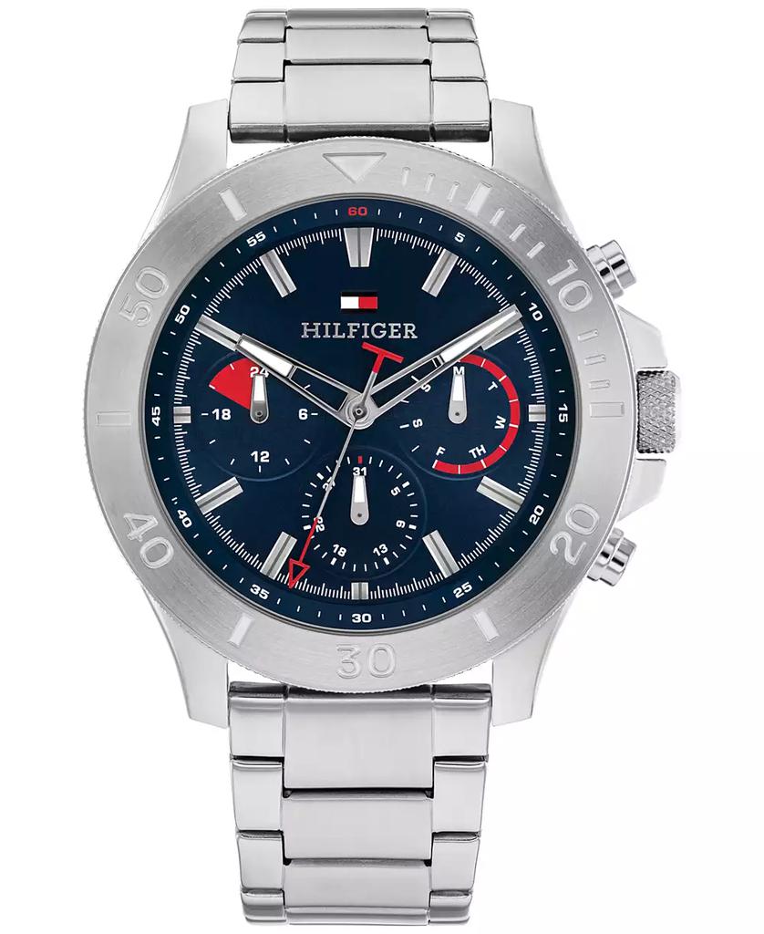 Tommy Hilfiger Men's Quartz Silver Stainless Steel Watch 46mm