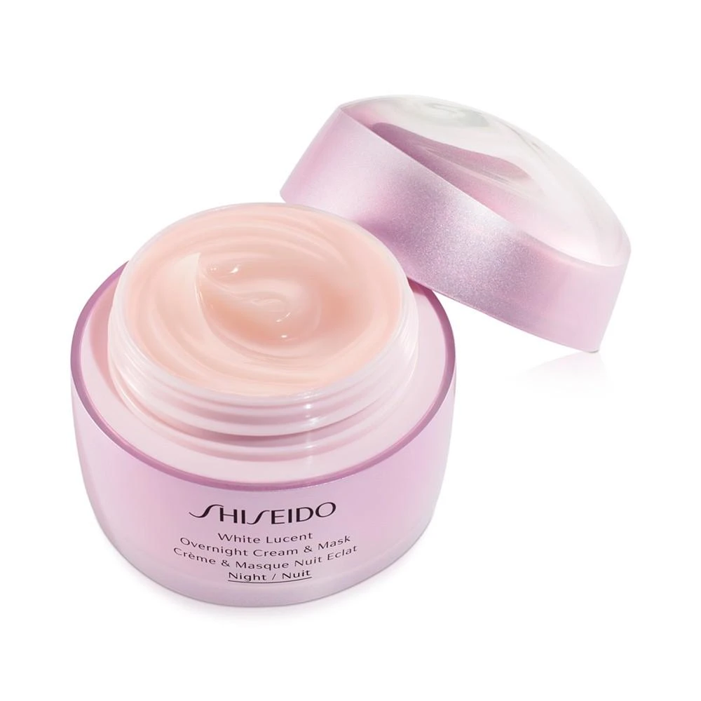 Shiseido White Lucent Overnight Cream & Mask, 2.6-oz. 2