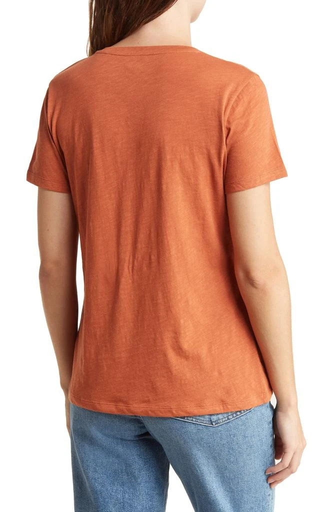 Madewell V-Neck Short Sleeve T-Shirt 2