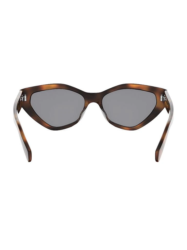 Celine Triomphe 56MM Cat Eye Sunglasses - Accessories - Free  display picture 1