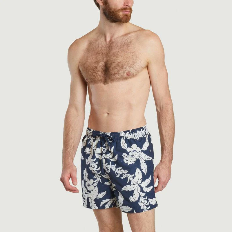 Gant Palm Lei Print Swim Shorts EVENING BLUE GANT 2