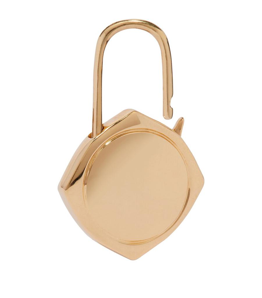 Annoushka Yellow Gold, Diamond and Sapphire Lovelock Evil Eye Charm