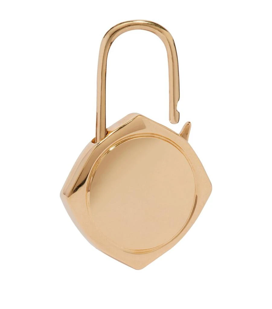 Annoushka Yellow Gold, Diamond and Sapphire Lovelock Evil Eye Charm 2