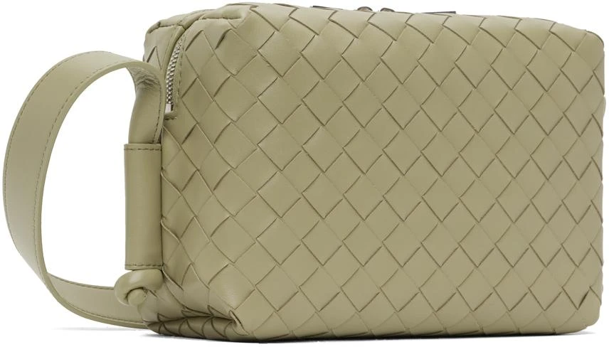 Bottega Veneta Khaki Small Loop Messenger Bag 3