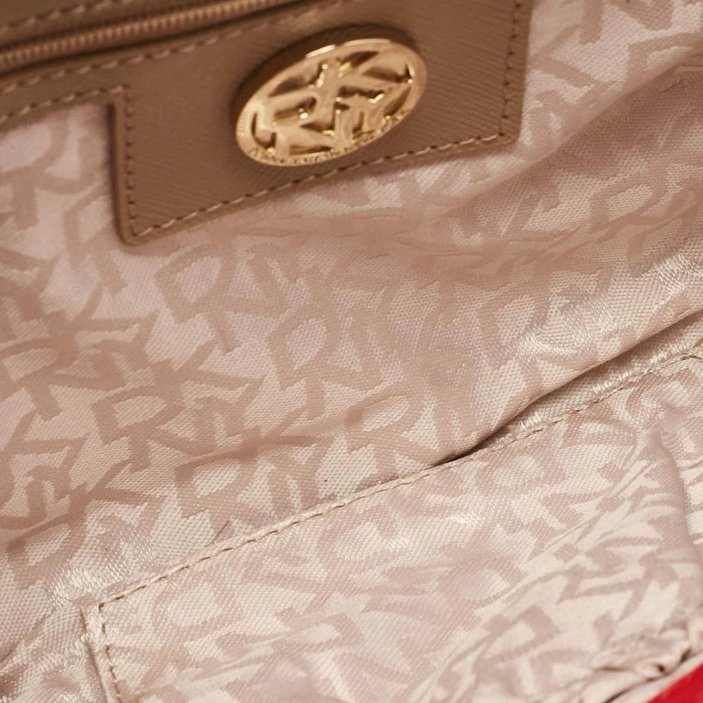 DKNY DKNY Red Leather Logo Flap Shoulder Bag 7