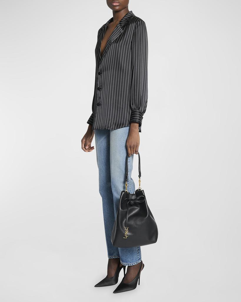 Yves Saint Laurent Paris VII YSL Pochon Shoulder Bag in