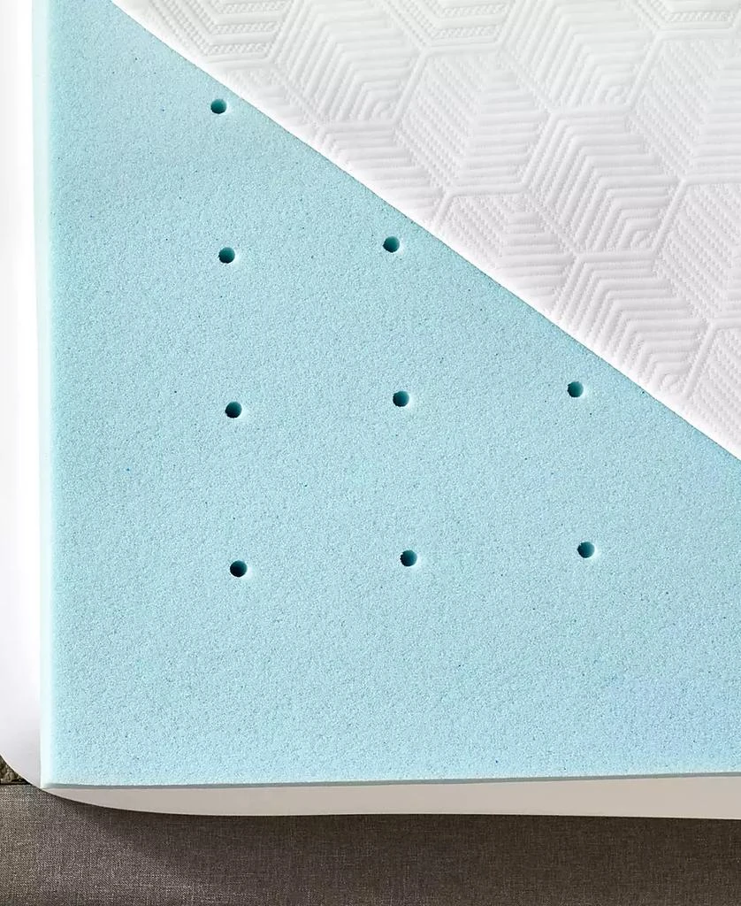 ProSleep 3" Gel-Infused Memory Foam Mattress Topper with Cooling Cover, California 4