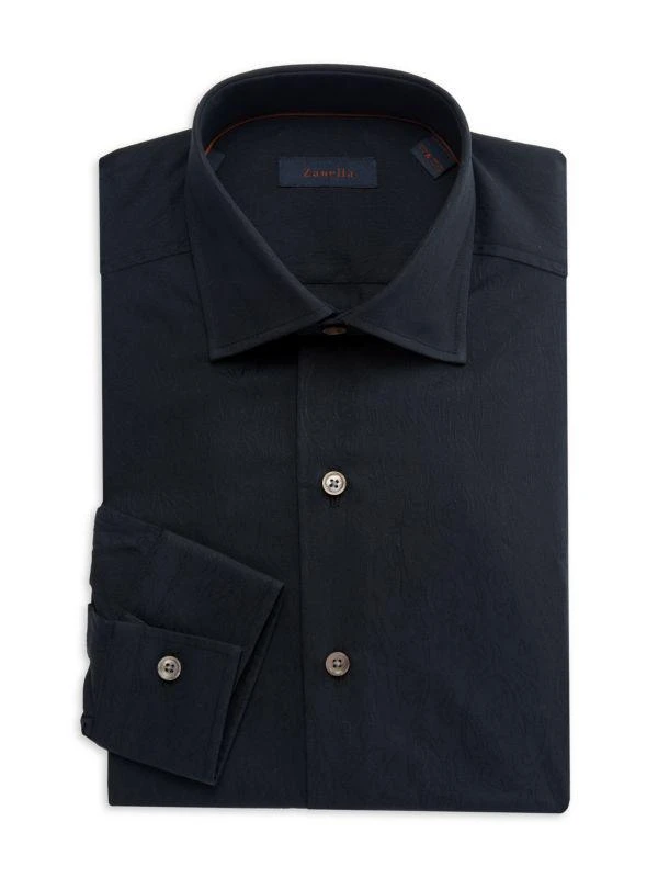 Zanella Spread Collar Dress Shirt 1
