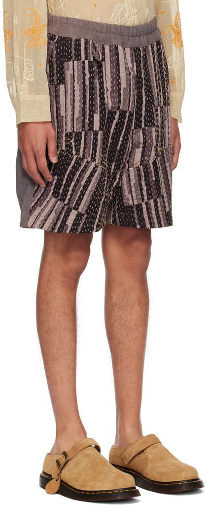 By Walid Brown Blaze Shorts