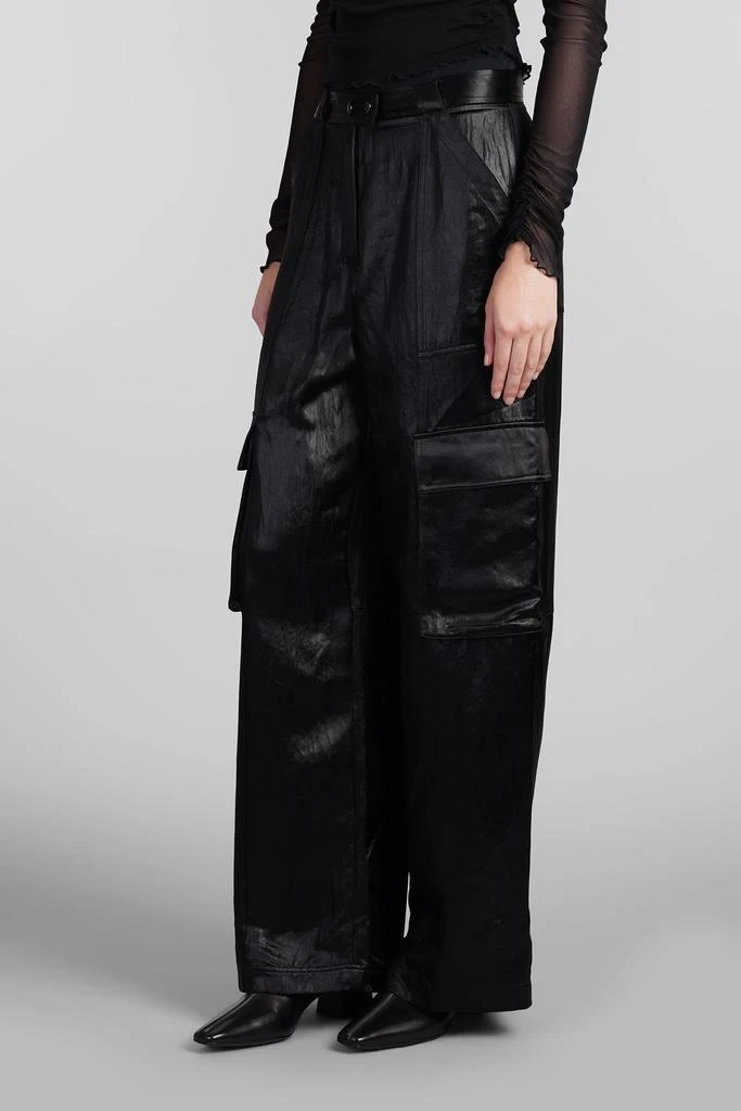 SIMKHAI Beatriz Pants In Black Acetate 2