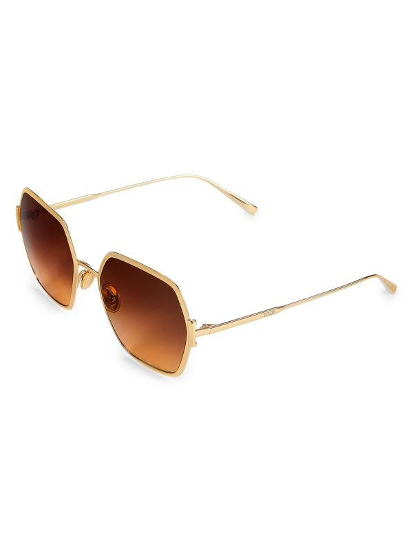 Authentic Tod\'s Brown Gradient Sunglasses luxury-women-tods-used-  main image 4