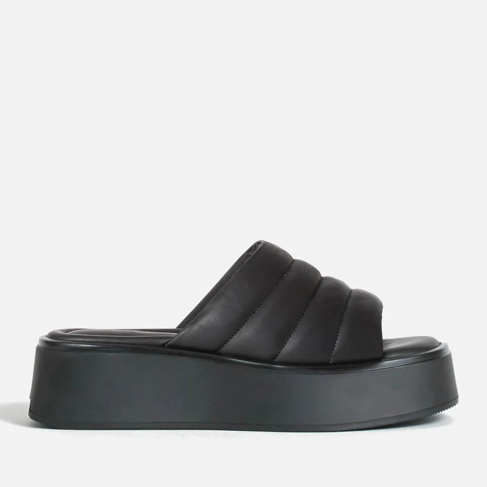 Vagabond VAGABOND WOMEN'S COURTNEY LEATHER FLATFORM MULES 1
