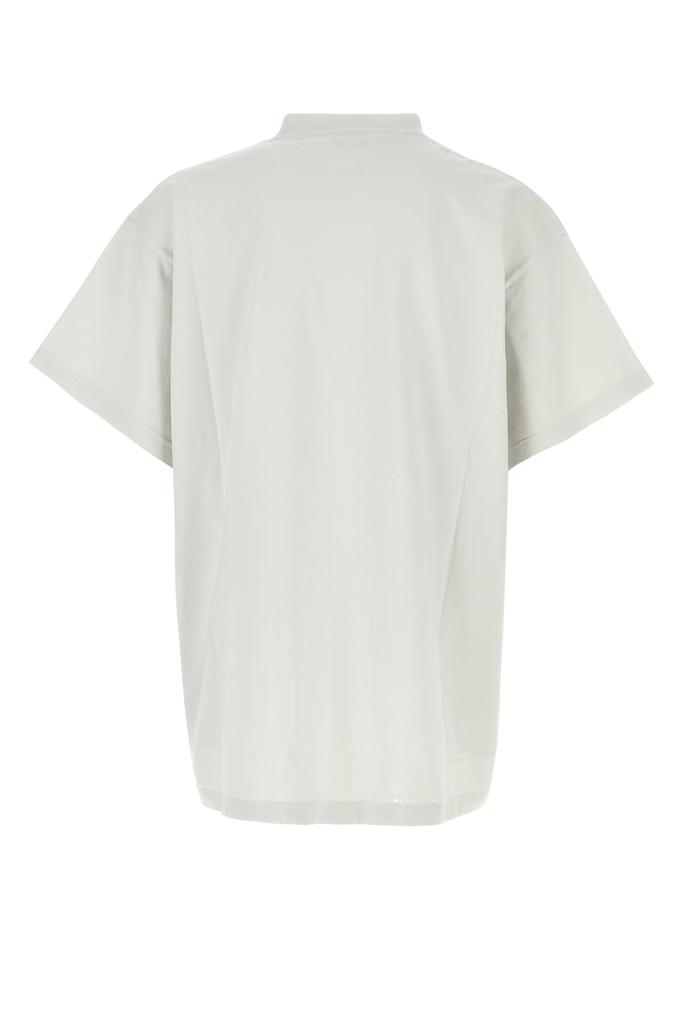 Balenciaga Light grey cotton oversize t-shirt