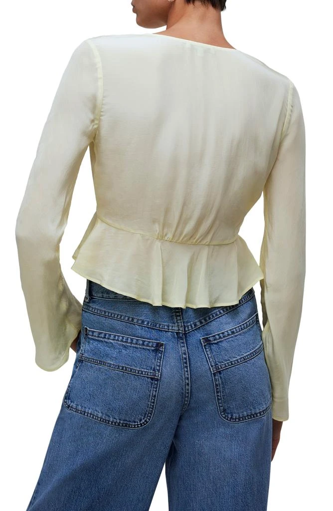 Madewell Bell Sleeve Wrap Top 2