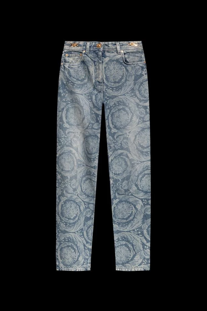 Versace Versace Barocco Pattern Jeans from Cettire