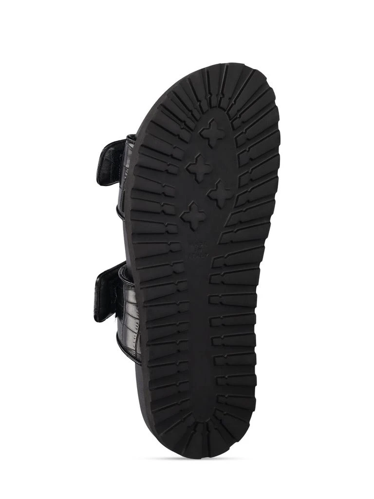 GIA BORGHINI 10mm Leather Sandals 4