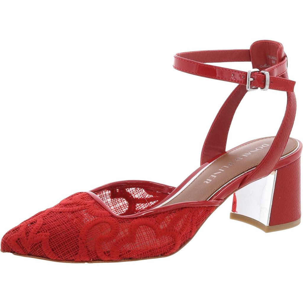Donald J Pliner Womens Buckle Ankle Strap