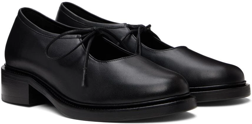 Nicole Saldaña Black Fabiana Loafers 4