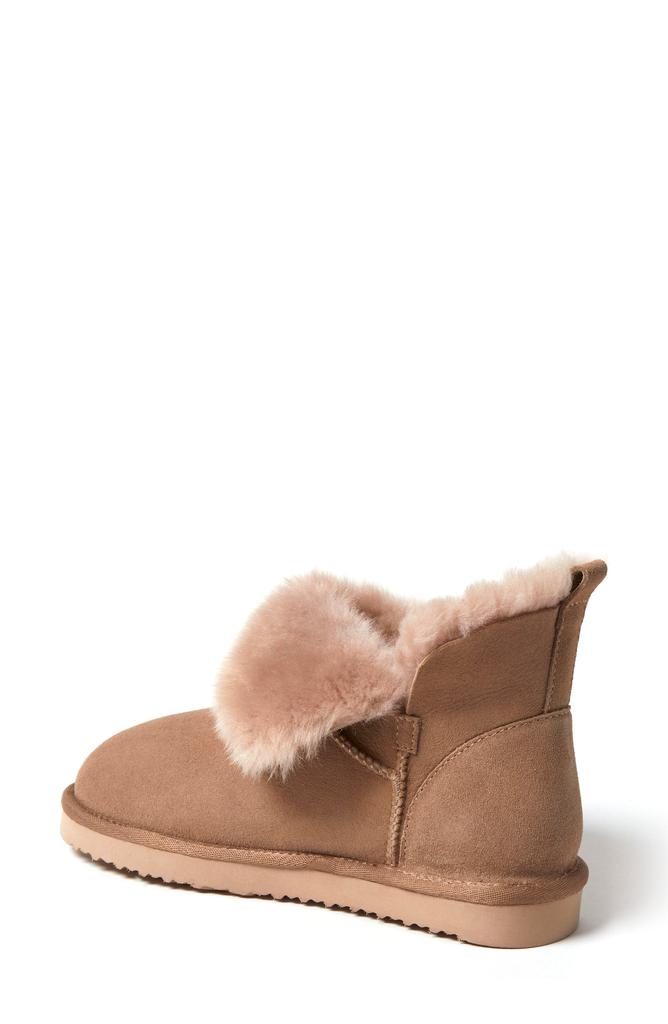 Dear Foams Perth Genuine Shearling Foldover Bootie