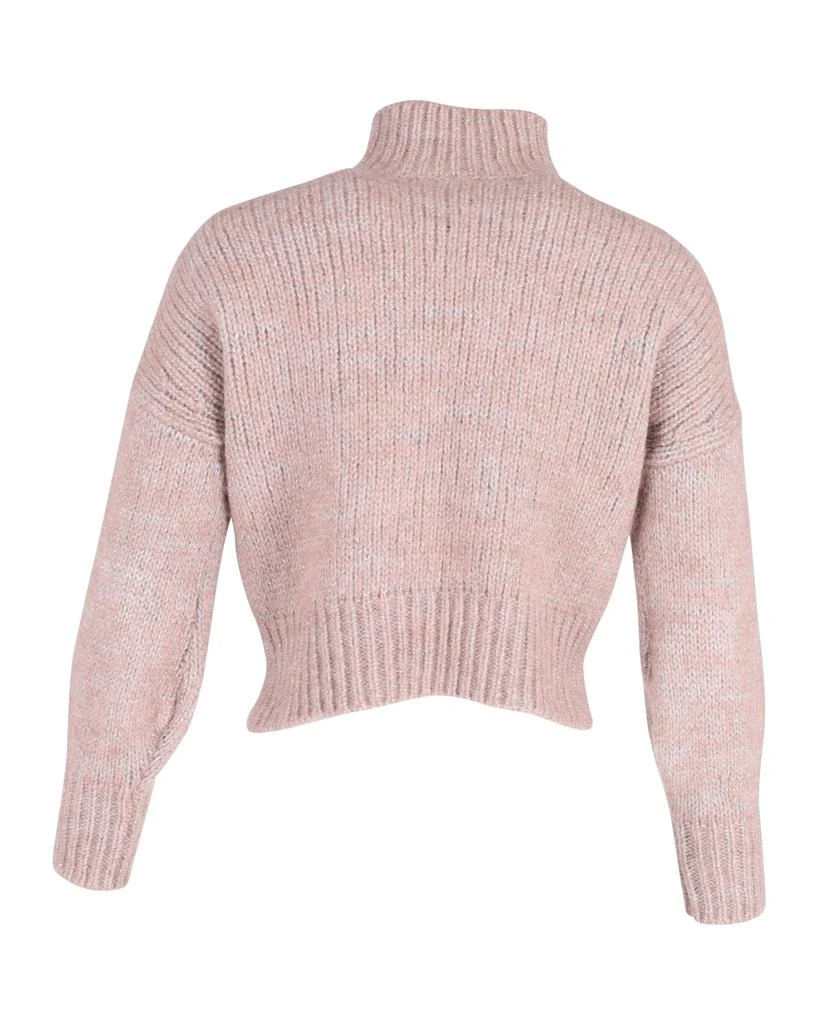 Hugo Boss Turtleneck Sweater in Pink Wool 3
