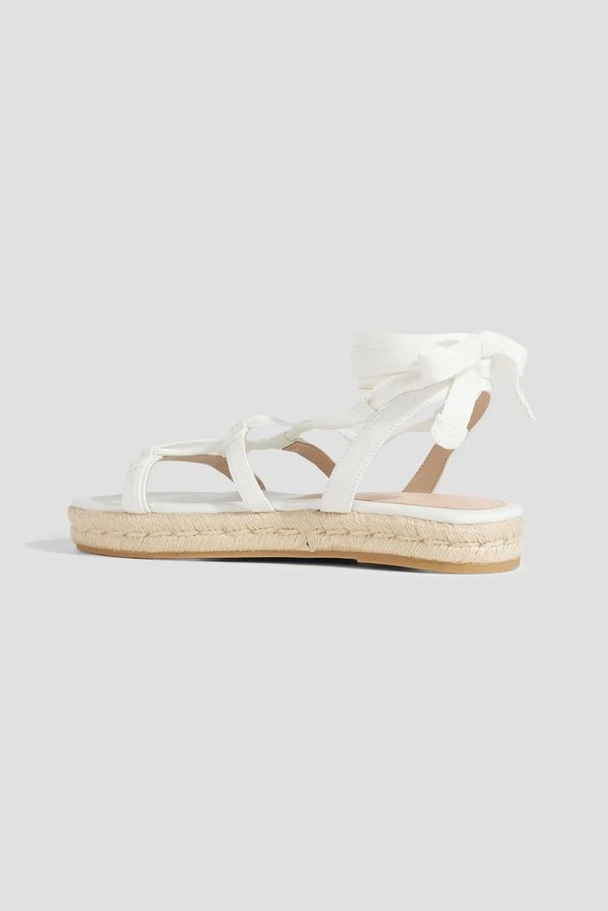 STUART WEITZMAN Altdup canvas espadrille sandals 3