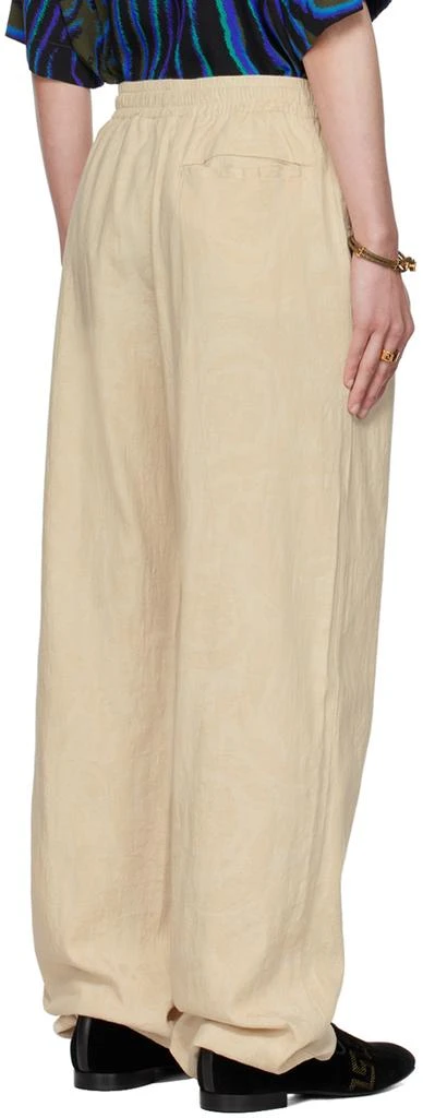 Versace Off-White Barocco Lounge Pants 3