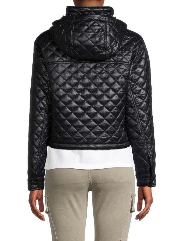 Sam Edelman Quilted Packable Cropped Jacket