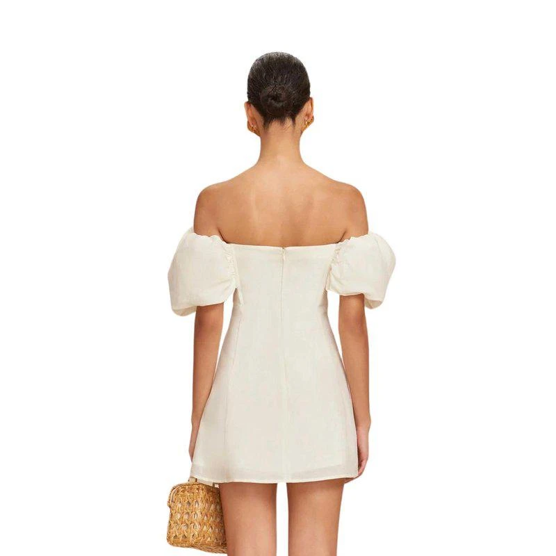 Cult Gaia Lissett Dress In White 2
