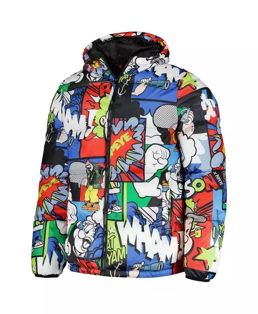 Reason Men's and Women's Popeye Puffer Full-Zip Jacket 2