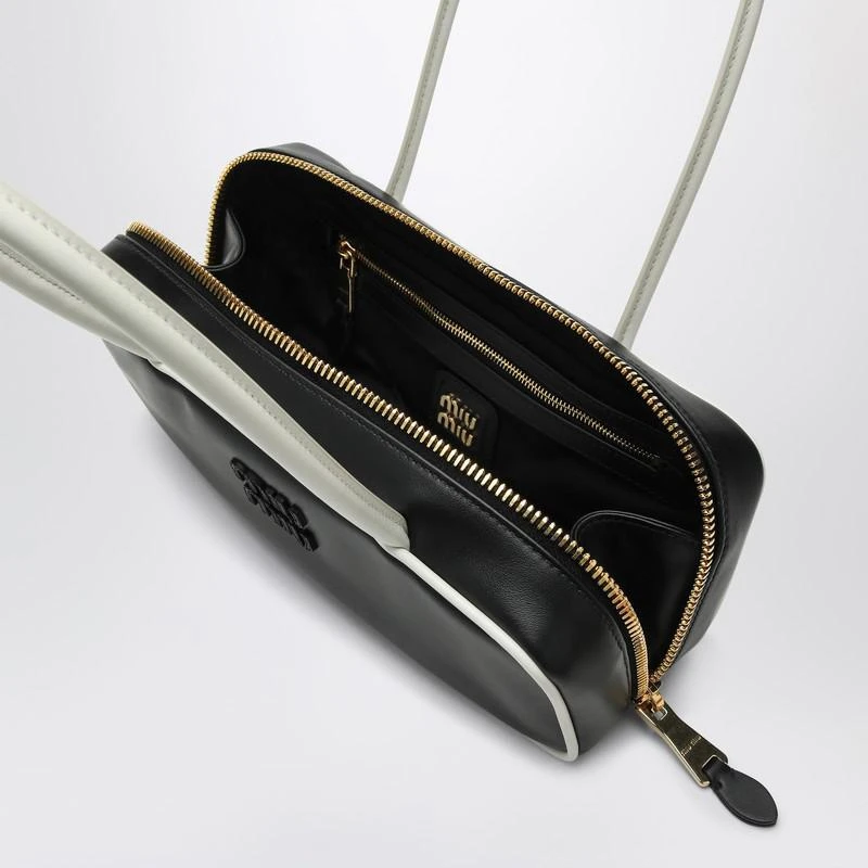 Miu Miu Beau bag in black/white leather 6