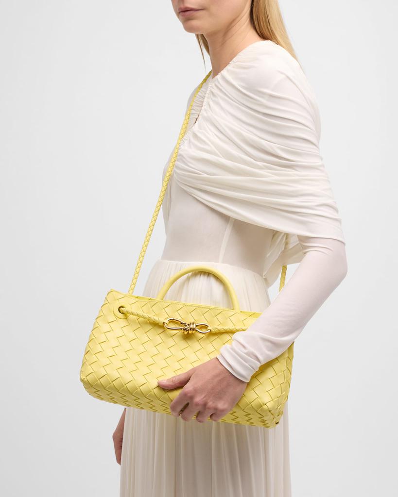 BOTTEGA VENETA ◆ スモール イーストウエスト アンディアーモ Bottega Veneta® Women's East-West Andiamo in White. Shop