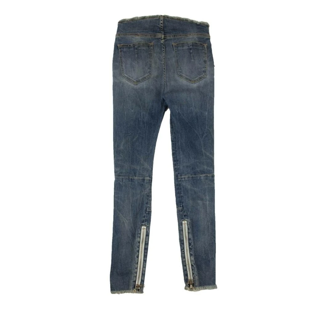 Unravel Project Lace-Up Skinny Jeans - Denim 5