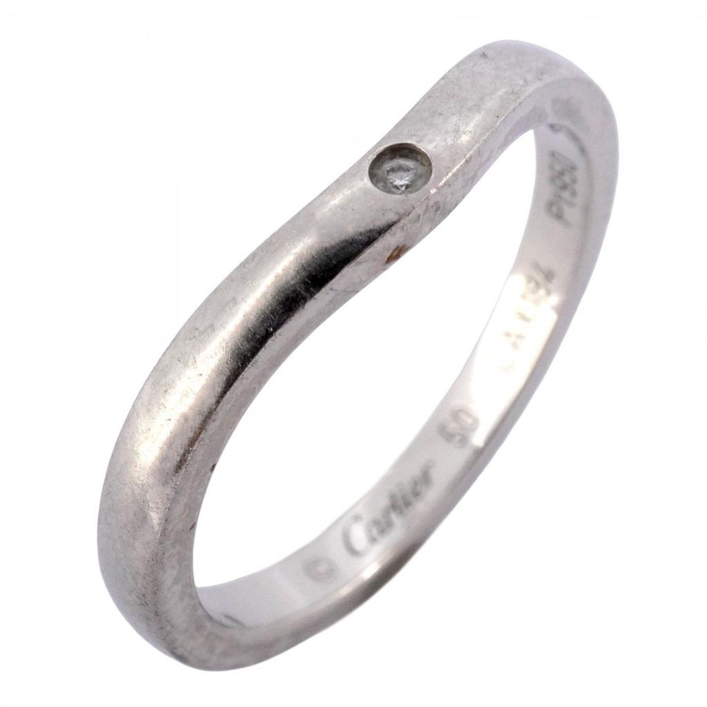 Cartier Platinum 950 Band Ring (Pre-Owned)