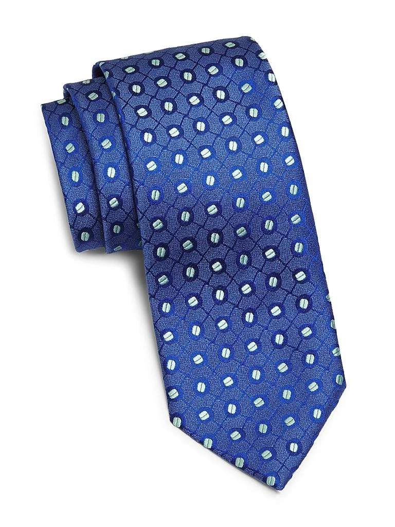 Charvet Jacquard Silk Tie 1