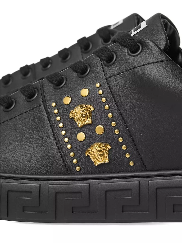 Versace Medusa Studded Low-Top Sneakers 3