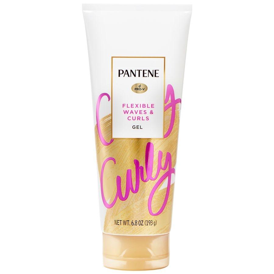 Pantene Flexible Waves & Curls Gel, Tames Flyaways, Frizz-Free Definition