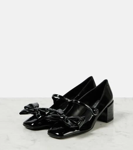 Valentino Bowjane 50 patent leather Mary Jane pumps 4